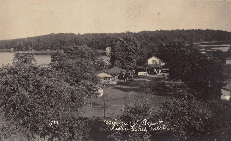 Maplewood Resort (Smallbones Resort) - Vintage Postcard